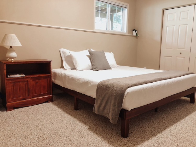 Second bedroom in the basement